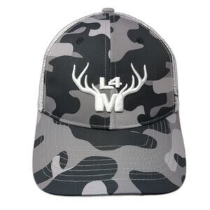 L4 Teammason Trucker Hat Multicolor One Size Adjustable Mesh Back Custom Hats